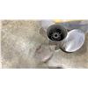 Image 2 : 2 X MERC STAINLESS PROPELLERS. 17 PITCH AND 21 PITCH AND PROP WRENCH MERCRUISER ALPHA / V6 OUTBOARDS