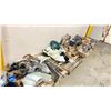 Image 1 : 5 PALLETS ASST VOLVO DRIVE COMPONENTS AND COMPLETE DRIVES. SINGLE AND DUAL PROP, TRANSOM ASSEMBLIES