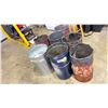 Image 1 : ASST OF GARBAGE CANS/BARRELS