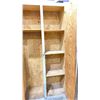 Image 2 : 8'HX4WX2D WOOD CABINET