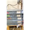 Image 1 : 5 DRAWER SET OF ASST STAINLESS STEEL PARTS AND CONNECTIONS. SS STANDARD NUTS AND BOLTS, SS SHEET
