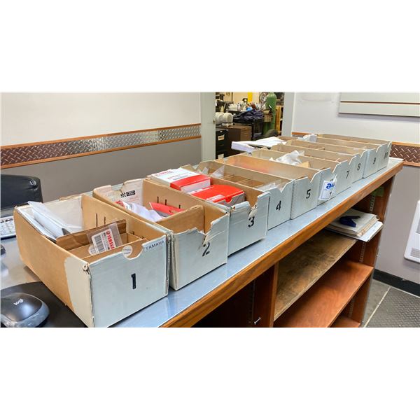 ASST YAMAHA MARINE PARTS AS PER PHOTOS AND INVENTORY LIST
