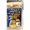 Image 1 : METAL WALL MOUNTABLE CABINET WITH SPARK PLUGS NGK AND CHAMPION OVER 100