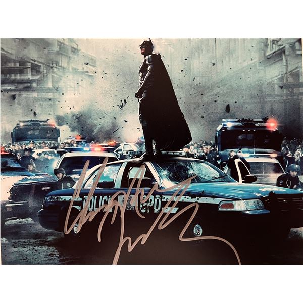 Batman Christian Bale signed photo