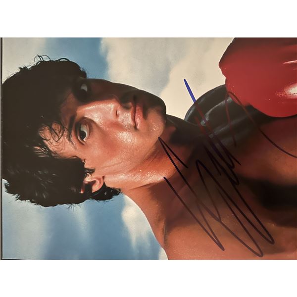 Rocky Sylvester Stallone signed photo