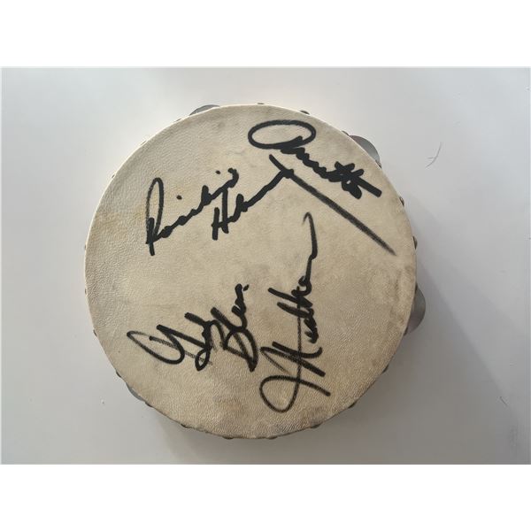 Martha and The Vandellas signed tambourine