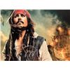 Image 1 : Pirates of the Carribean Johnny Depp signed photo