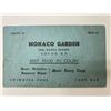 Image 1 : Benny Goodman and Gene Krupa signed Monaco Garden hotel card