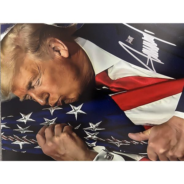 Donald Trump signed photo