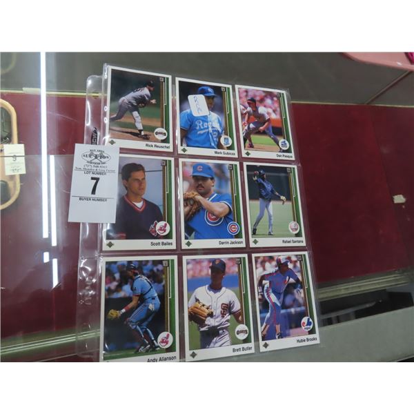 Collector Baseball Trading Cards - 9