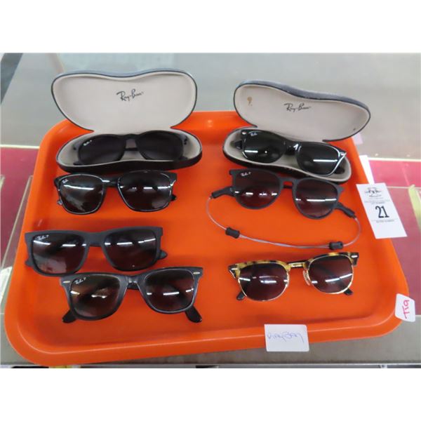7-Ray Ban Sunglasses - 7 X $