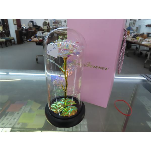 Love Forever Galaxy Rose In Showcase