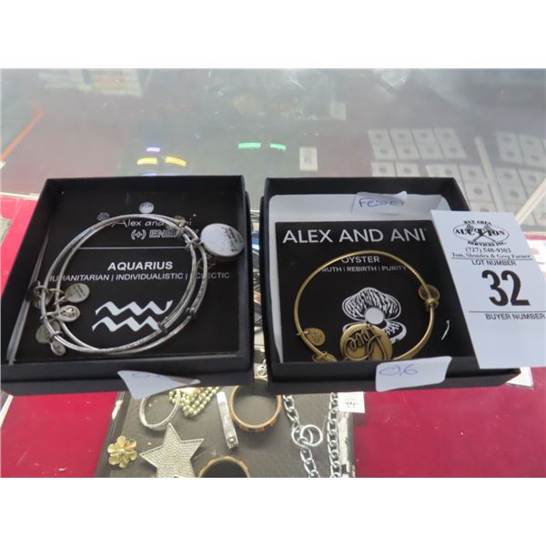 Alex & Anni Aquarius/Oyster Keepsake Bangles - 3