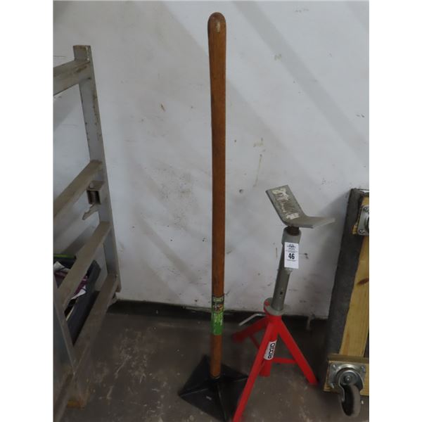 Ridgid Stock Stand, Hand Tamper