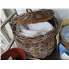Image 3 : Murphy Oil, Large Basket w/Linens, Toolbox, Asst. Home Goods, Shelf (Needs
