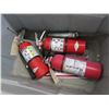 Image 2 : Fire Extinguishers in Green 3, Load Blankets 2, Tubes
