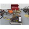 Image 1 : Horsehoes, Detail Sander, Sad Iron, Electric Stapler, Cordless Screwdriver
