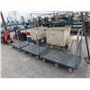 Image 2 : 3-Warehouse Flatbed Carts - 3 X $