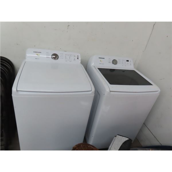 2-Samsung Self Clean Clothes Washers - 2 X $