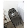 Image 1 : Black Padded Folding Chairs - 10