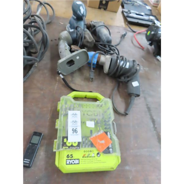 Kett Power Scissor Shear, Orbital Sander, Grinder, Drill Bits