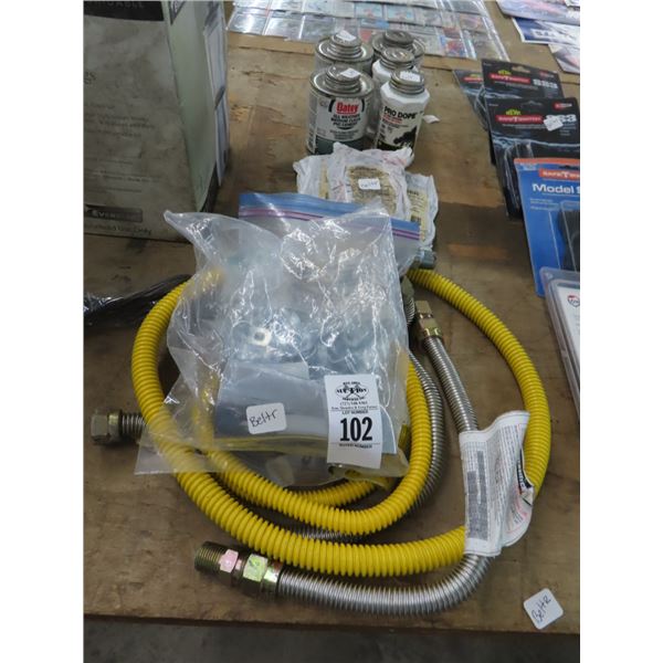 PVC Glue, Joint Compound, Flex Hoses, Plumbing Supplies
