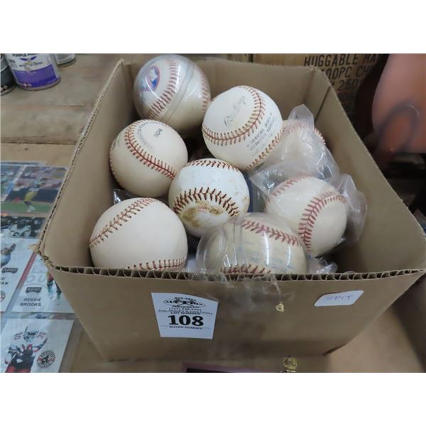 Asst. Souvenirs Baseball w/Some Showcases & Some Autographed