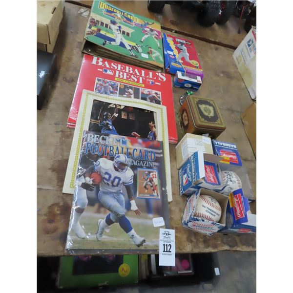 Autographed Baseballs, Trading Cards, Memorabilia