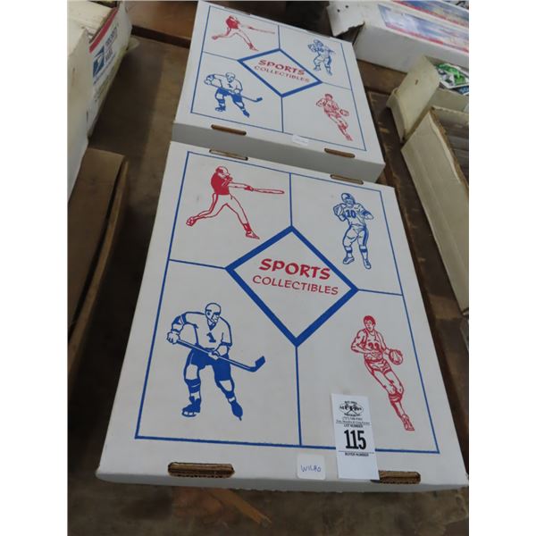 Boxes 2 w/Sports Trading Cards