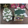 Image 1 : Disney Christmas House, Christmas Tree Cookie Jar