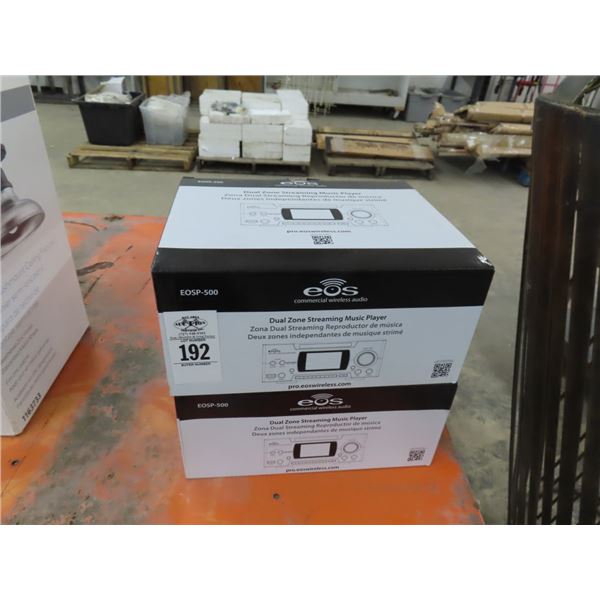 EOSP  500 Dual Streaming Music Players - 2