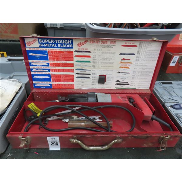 Milwaukee Electric Sawzall w/Case