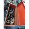 Image 2 : Red Toolbox w/Hand Tools and Clamps