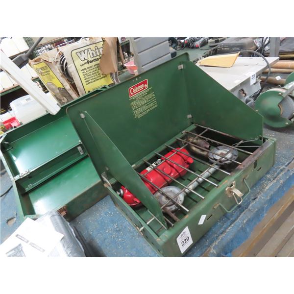 Coleman Camp Stove, Small Camp Table