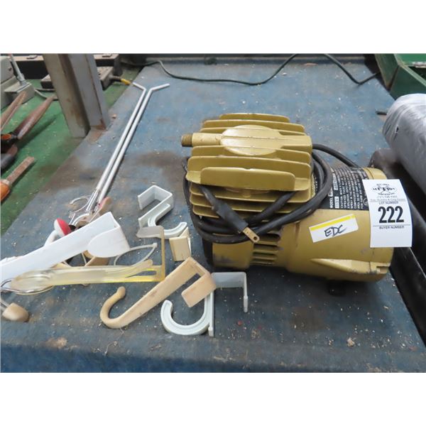 Compact Diaphram Paint Sprayer Pump w/Air Wands