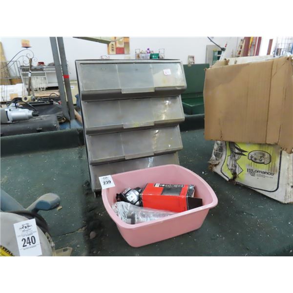 Hardware Bin, Dryer Plug, Headlamp