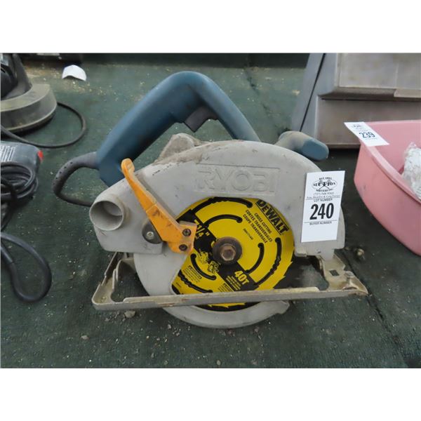 Ryobi Electric Circular Saw