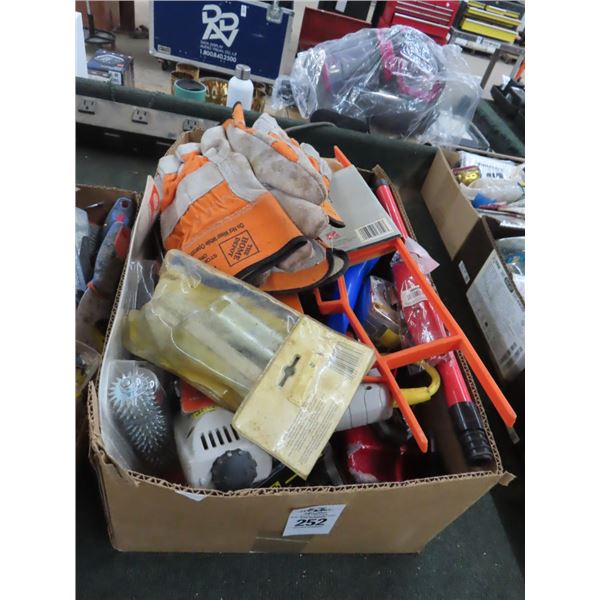 Electric Stapler, Tools, Gloves, Supplies