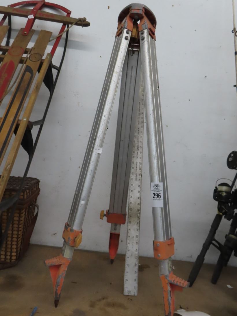 Transit Tripod, Contractors Ruler