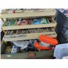 Image 3 : Tackle Boxes w/Tackle, Bait Bucket and Fishing Poles