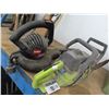 Image 1 : Poulan Gas Chain Saw, Toro Electric Blower