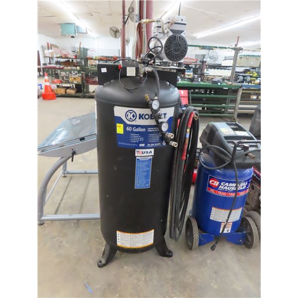 Kobalt 60 Gallon Air Compressor - motor replaced with different unit