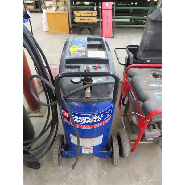 Campbell Haulsfield Portable 5 HP  22 Gal.  125 PSI Air Compressor