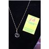 Image 1 : 18K YG Chain 2.2g, 10K Heart & Anchor Pendant 2.2g