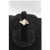 Image 2 : 14K YG Diamond Bridal Ring w/One Marquise Diamond & 16 Round Diamonds 8.0g Replacement Value $6,450.