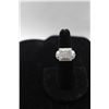 Image 2 : 14WG Diamond Ring w/9 Square Diamonds and 114 Cut Diamonds w/17 Baguette 10.7g Replacement Value