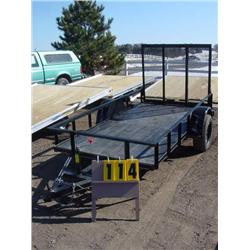 2006 J&W Rampgate trailer  5x10