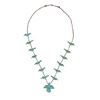 Image 1 : Turquoise Stone Bird Fetish Necklace