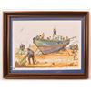 Image 2 : Simon Michael Collection of 3 Paintings Mixed Med