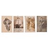 Image 2 : Collection of Vintage Cowboy & Western Post Cards